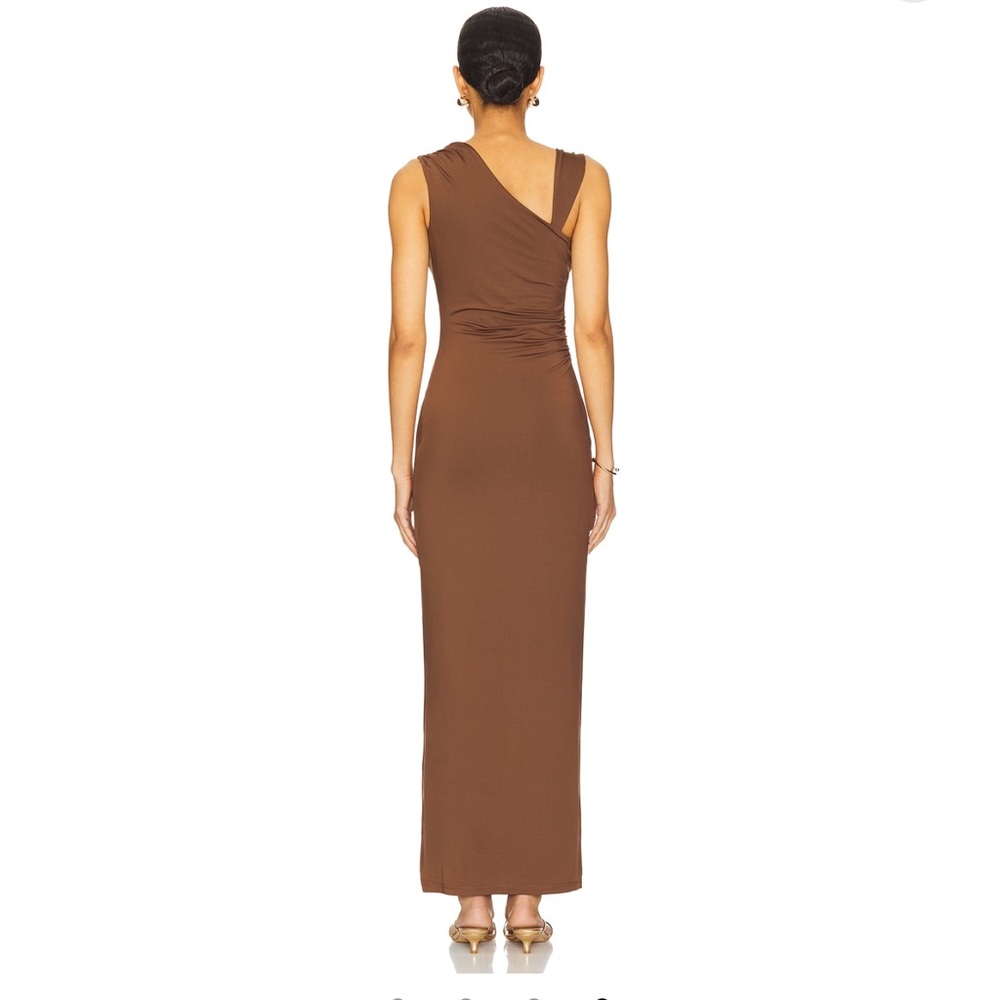 REVOLVE x SNDYS Baylee Maxi Dress in Mocha - Picture 3 of 6